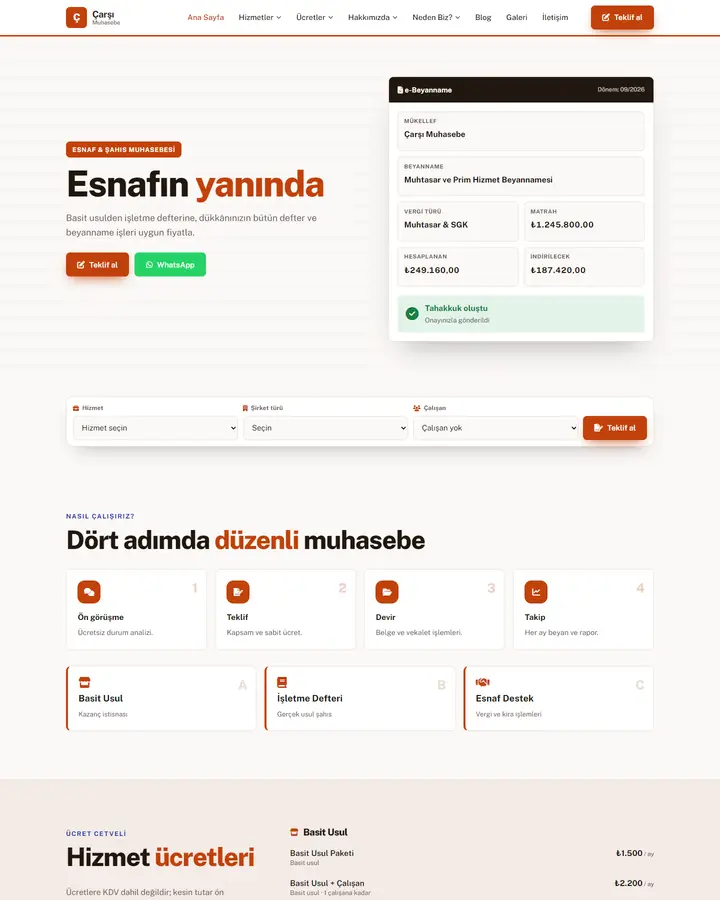 Tema 02 – Beyanname tasarım önizlemesi