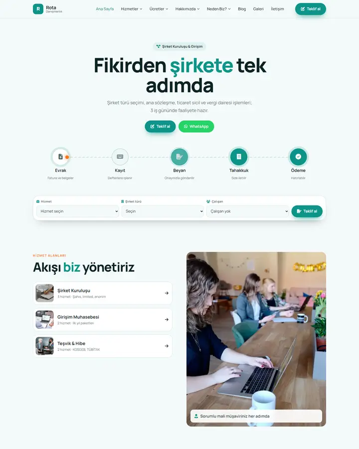 Tema 09 – İş Akışı tasarım önizlemesi