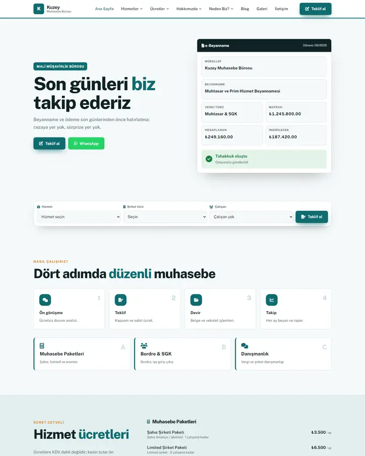 Tema 12 – Beyanname tasarım önizlemesi