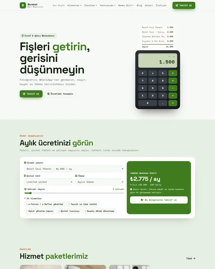 Tema 13 – Hesap Makinesi tasarım önizlemesi